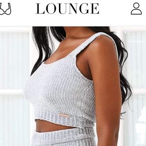 LOUNGE chenille top 🖤